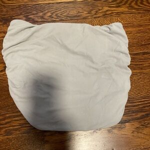 Light Gray Ribbed Fabric